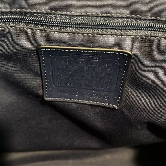 Coach Canvas Signature Handbag  - Picture 4 of 4